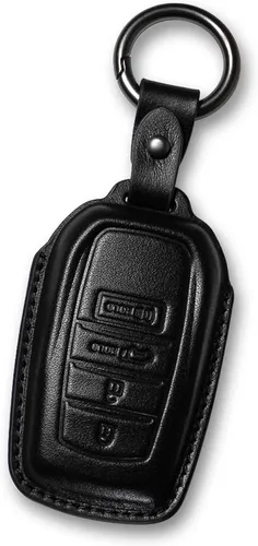 para Toyota Funda para llavero de cuero, estuche para llaves de coche, compatible con Grand Highlander Camry Crown signia Highlander Venza Land