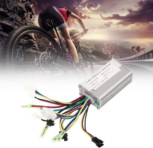 Miniatura 5 de Controlador de motor de CC con mazo de cables Controlador de motor Batería de litio para 36V 48V 17A eléctrico