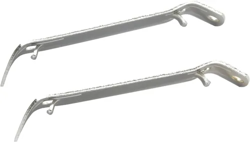 Miniatura 5 de Chef Craft Select - Abridor de botellas de hierro chapado duradero, juego de 2 piezas de 4.5 pulgadas de largo, gris