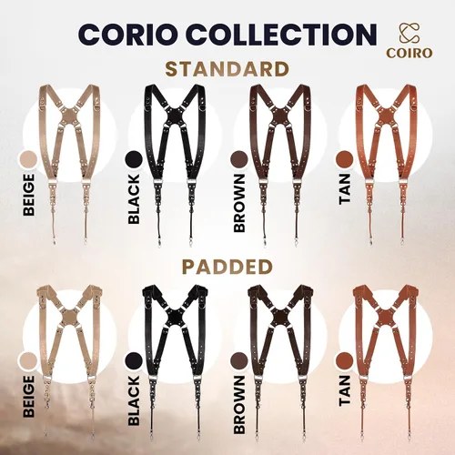 Miniatura 9 de C Coiro Dual Camera Harness Leather Camera Strap DSLR/SLR, All-Day Comfort