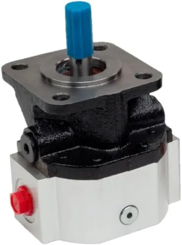 CHIEF Bombas de engranajes/motores de la serie MH: 0.194 CID, 1.5 GPM @ 1800 RPM, 3000 PSI, montaje de brida de 4 pernos, puertos laterales SAE 8,