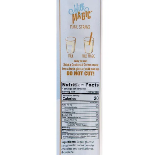 Miniatura 3 de Milk Magic Pajitas saborizantes de leche de galletas y crema, 0.18 onzas, 4