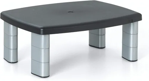 Miniatura 10 de Soporte ajustable para monitor 3M, altura ajustable de 1 pulgada a 5 7/8 pulgadas, sostiene 80 libras, 11 pulgadas de espacio entre columnas