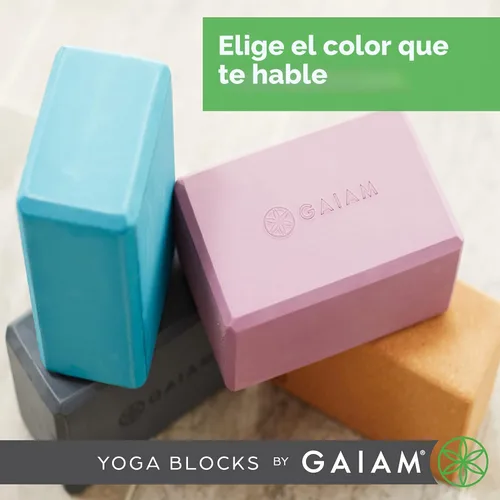 Miniatura 3 de Gaiam Yoga Block - Supportive Latex-Free Eva Foam - Soft Non-Slip Surface with Beveled Edges for Yoga, Pilates, Meditation Menta cool