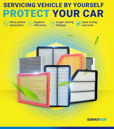 Miniatura 6 de Juego de filtro de aire de cabina para motor para Pilot (2016-2022), para Ridgeline (2017-2025), para Passport (2019-2025), para MDX (2016-2020).