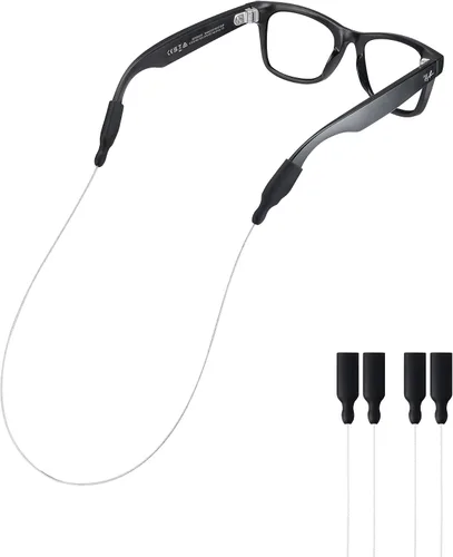 Miniatura 15 de Correa para gafas para RayBan Meta Smart Glasses, patillas anchas - correa para gafas para hombres, mujeres y niños, sujetadores de gafas alrededor