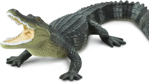 Miniatura 5 de Safari Ltd. Figura de cocodrilo – Figura realista de reptil de 6 pulgadas – Juguete educativo para niños, niñas y niños a partir de 3 años
