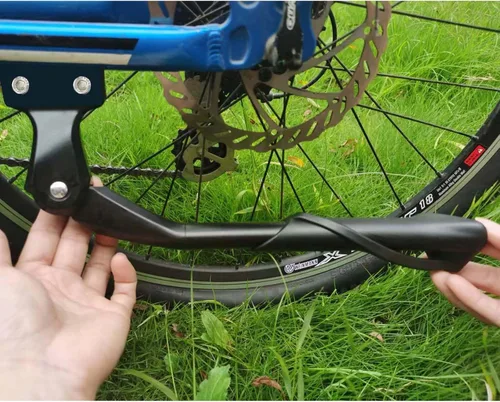 Miniatura 4 de Soporte de bicicleta de aluminio ajustable para bicicleta de 26 pulgadas, 27.5 pulgadas, 29 pulgadas, 700C, soporte para bicicleta de 26 pulgadas