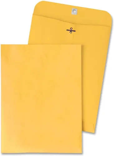 Miniatura 16 de Quality Park 6 x 9 Sobres con cierre, cierres con broche y engomados para almacenar o enviar por correo, papel kraft de 28 lb, 100 por caja