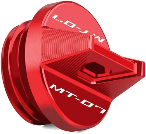 Miniatura 12 de Modeer Para Ya.maha MT07 FZ07 2014-2024 extensión del soporte lateral de la motocicleta Ampliar placa pad mt 07 fz 07 accesorios color rojo