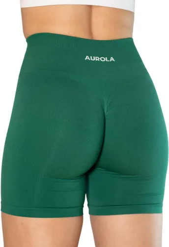 Miniatura 7 de AUROLA Intensify - Pantalones cortos de entrenamiento para mujer, sin costuras, para gimnasio, yoga, correr, deporte, ejercicio activo, fitness