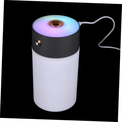 Humidificador USB pequeño creativo con motor ultra silencioso, ambientador de escritorio multiusos y difusor de niebla para automóvil, dormitorio,