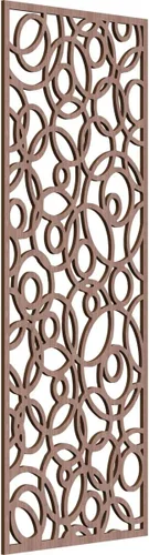 Miniatura 85 de Latrobe Paneles de pared decorativos de madera con calado, 9 3/8 pulgadas de ancho x 24 3/8 pulgadas de alto x 3/8 de alto, roble rojo rojo (Red Oak)