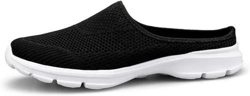 Miniatura 4 de ChicWind - Zapatillas de malla transpirable para mujer, estilo alpargatas, con espalda abierta, sin cordones