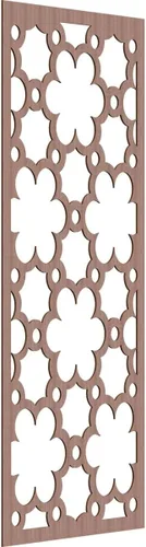 Miniatura 48 de Ekena Millwork WALW14X35X0250STGRO Southgate - Paneles de pared decorativos de madera con calado, 13 3/8 pulgadas de ancho x 34 3/8 pulgadas de rojo
