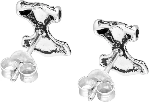 Miniatura 3 de Mighty Thor's Hammer Mjöllnir - Aretes de plata de ley 925, Metal