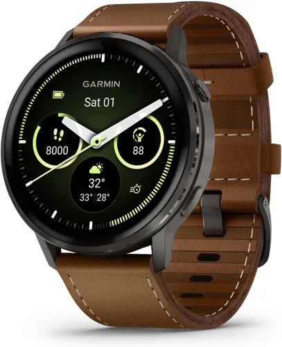 Garmin Venu® 4, 45mm, reloj inteligente GPS avanzado para salud y fitness, pantalla brillante y colorida, linterna incorporada, 12 días de duración