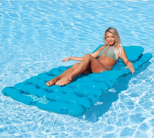 Miniatura 2 de AIRHEAD SUN COMFORT COOL SUEDE - Colchón para piscina (zafiro, modelo: AHSC-024)