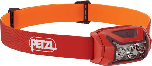Miniatura 10 de PETZL ACTIK - Linterna frontal (450 lúmenes) con haz múltiple y luz roja, color gris