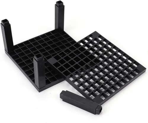 Miniatura 6 de Foraineam Paquete de 4 soportes para lápices y pinceles de 96 agujeros, organizador de escritorio de plástico para lápices, bolígrafos, pinceles