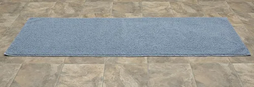 Miniatura 22 de Garland Rug Queen Cotton Sea Foam de 22 x 60 pulgadas ultra suave, afelpada, altamente absorbente, lavable a máquina, toalla de suelo para ducha