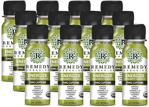 Miniatura 11 de Remedy Organics Immunity Plus Shot, Digest paquete de 12 Aumenta la energía, la función cerebral, la desintoxicación y el metabolismo