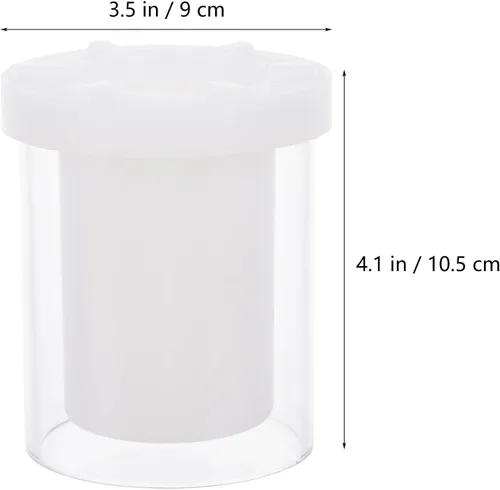 Miniatura 8 de HEALLILY Molde cilíndrico hueco para velas de 3.54 x 4.13 pulgadas, molde de silicona para hacer velas perfumadas y proyectos de manualidades