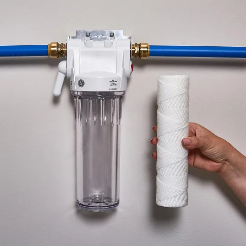 Miniatura 3 de GE Filtro de agua FXWSC para toda la casa Reemplazo para sistema de filtración de agua Certificado NSF: reduce sedimentos, óxido y otras