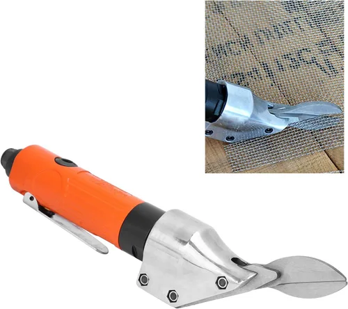 Miniatura 6 de Tijeras de aire resistentes de 1/4 pulgadas 2500rmp cortador de metal neumático Tijeras de cuchilla recta de acero Herramientas industriales