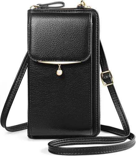 Miniatura 6 de Cell Phone Purse Crossbody Bag with Card Slots for Women Compatible for iPhone 17 Pro Max/Galaxy S26 Ultra S26+ S25 FE