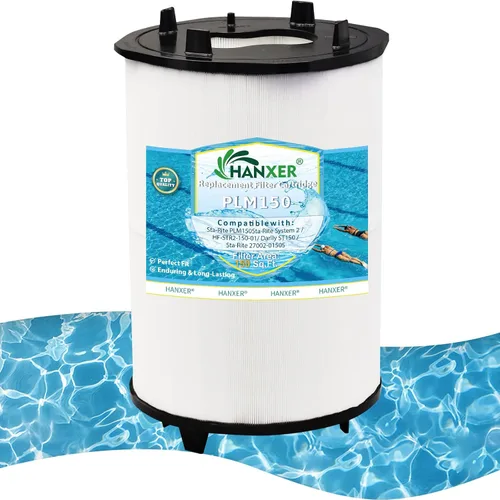 Miniatura 16 de HANXER® System 3 S7M120 Juego de filtros de piscina interior y exterior, repuesto para cartuchos de filtro de piscina SR300, 25021-0200S
