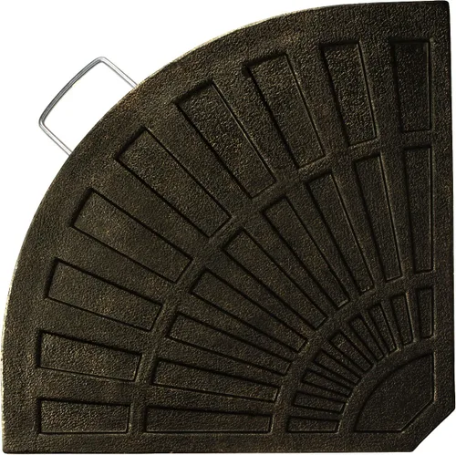 Miniatura 2 de Trademark Innovations Peso base del paraguas compensado de resina (bronce)