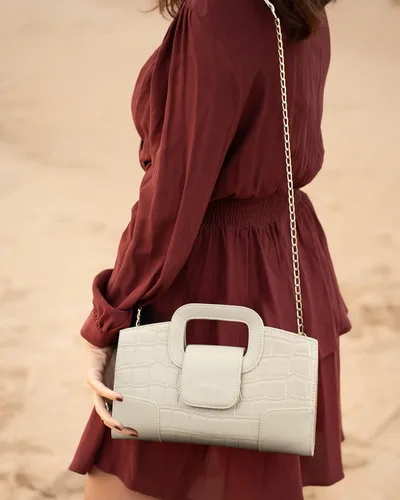 Miniatura 43 de ZLMBAGUS - Bolso de mano para mujer, diseño vintage con solapa y asa, de piel sintética, para llevar al hombro