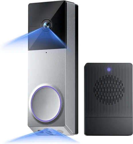 Miniatura 13 de WYZE Timbre inalámbrico Duo Cam con video (timbre incluido), funciona con pilas, video Full HD 2K, 2 cámaras (personas y paquete), audio de 2 vías