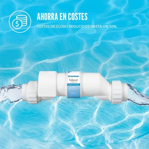 Miniatura 6 de Hayward Goldline T-Cell - Celda de cloración de sal TurboCell para piscinas enterradas.