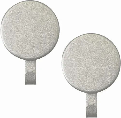 Miniatura 15 de Haute Decor Attract - Colgador magnético para corona (latón antiguo), juego de 2 imanes para 2 puertas/superficies de metal o 1 puerta o ventana