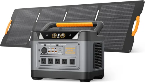 Miniatura 12 de UDPOWER Estación de energía portátil S1200 de 1200 W (sobretensión 1800 W), entrada solar máxima de 400 W, UPS, UL2743, para emergencia de RV
