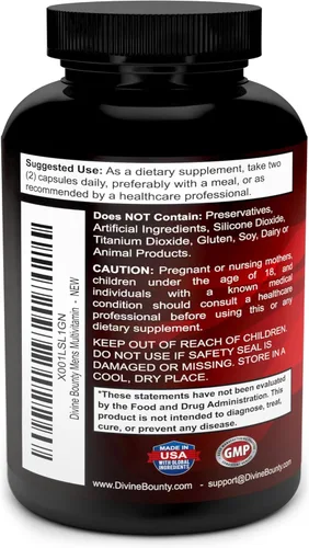Miniatura 3 de Multivitamínico diario para hombres con complejo de vitamina A C, D, E K B, calcio, magnesio, selenio, zinc más corazón, cerebro, inmune