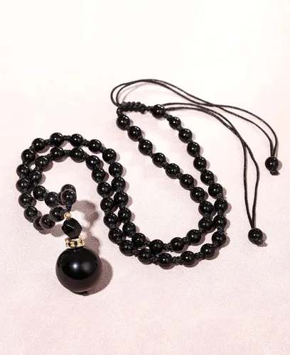 Miniatura 6 de Jewever Cristales y piedras curativas, collares largos para mujeres y hombres, collar de cuentas de cristal con cuentas de piedra natal, collar
