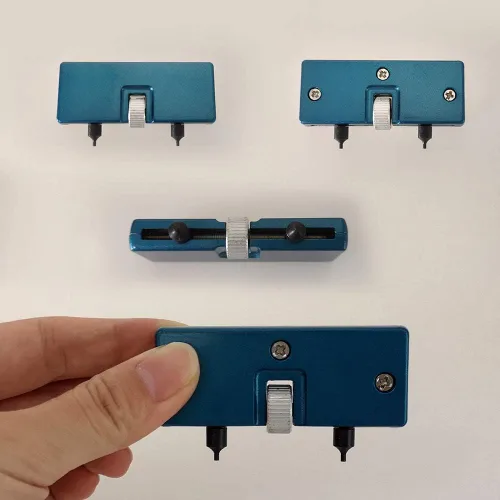 Miniatura 3 de Finenic - Kit de herramientas de repuesto para batería de reloj, abridor ajustable, caja trasera de reloj, cierre de presión, kit de reparación