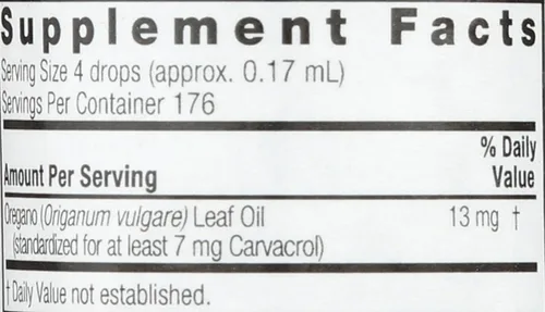 Miniatura 3 de NATURES ANSWER Aceite de orégano, 1 FZ