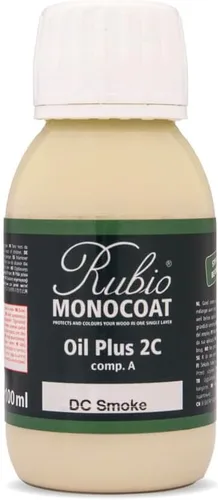 Miniatura 138 de Rubio Monocoat Muestra de Acabado de Aceite para Madera - Puro Aceite Plus Parte A Aceite de Linaza de Secado Rápido y Ecológico para Uso Pure