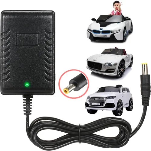 Cargador de 6V para Autos Montables para Niños, Cargador de Batería de 6 Voltios Best Choice Products Wrangler SUV Kid Trax Dynacraft Carro de