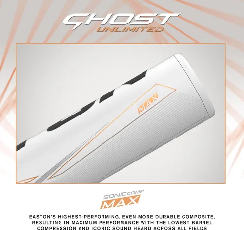 Miniatura 7 de Easton Bate de sóftbol Ghost Unlimited Fastpitch Aprobado para todos los campos -8 / -9 / -10 / -11 Drop 1 pieza compuesta