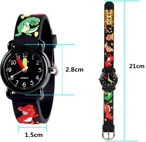 Miniatura 5 de Regalo para niñas de 4 a 13 años, reloj de juguete para niños de 5 a 12 años de edad, regalo de cumpleaños para niños