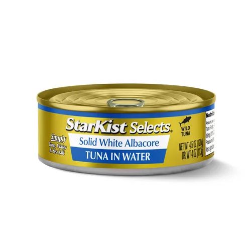 Miniatura 9 de StarKist Selects - Atún claro sólido en lata de agua, atún en agua, 4.5 onzas (paquete de 12)
