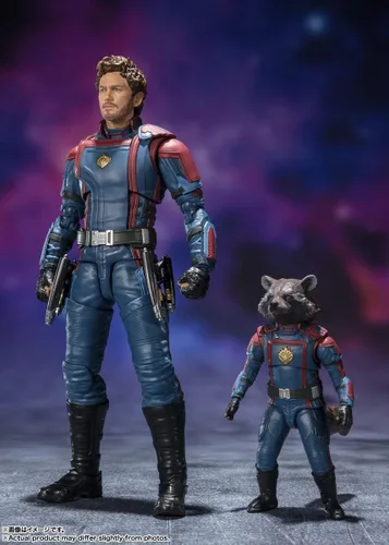 Miniatura 2 de TAMASHII NATIONS - Guardianes de la Galaxia: Vol. 3 - Star Lord & Rocket Raccoon (Guardianes de la Galaxia: Vol. 3), Figura de acción Bandai Spirits