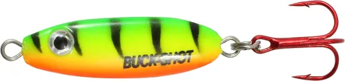 Miniatura 22 de Northland - Cuchara de sonajero de pesca en hielo, varios tamaños y colores para lucioperca, perca, panfish y trucha