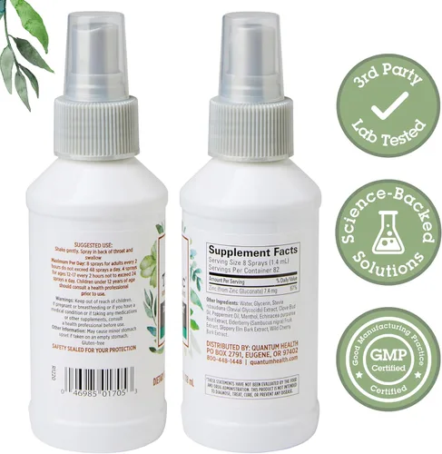 Miniatura 2 de Quantum therazinc Spray, F-THROAT4, 4 onza, 1, 1
