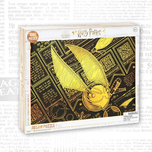 Miniatura 6 de Paladone Harry Potter Quidditch Golden Snitch - Rompecabezas de 1000 piezas, color amarillo